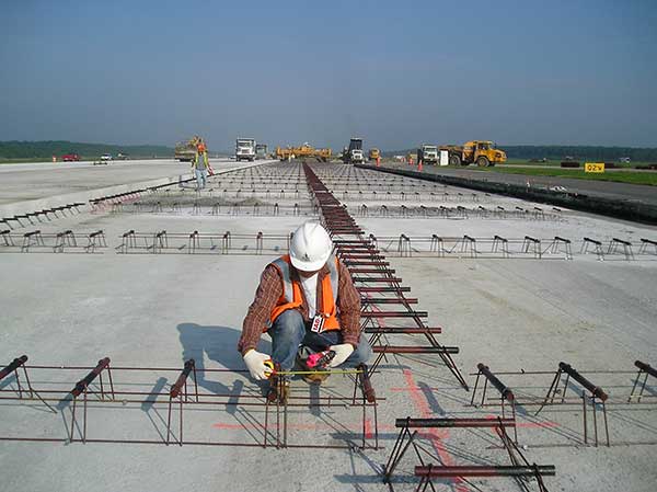 Geotechnical engineering at Dulles runway